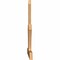 Ekena Millwork Richland Timber Gable Bracket, Western Red Cedar, 48"W x 32"H x 1 1/2"D x 3 1/2"F, 16/12 Pitch GBW048X32X0204RIC00SWR - alternate 4
